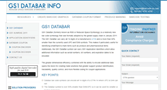 Desktop Screenshot of databar-barcode.info